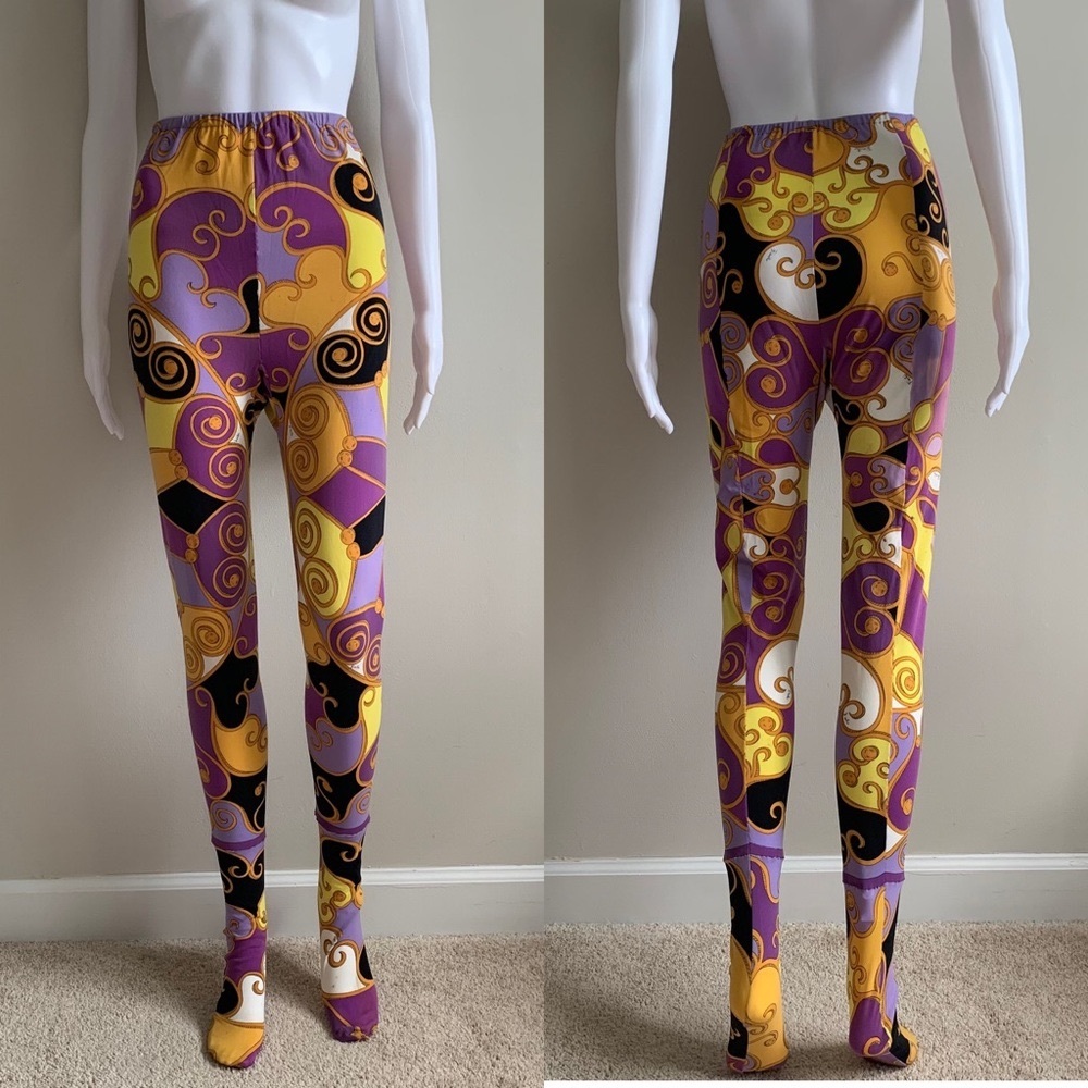 Vintage 1960’s Emilio Pucci Footed Thights